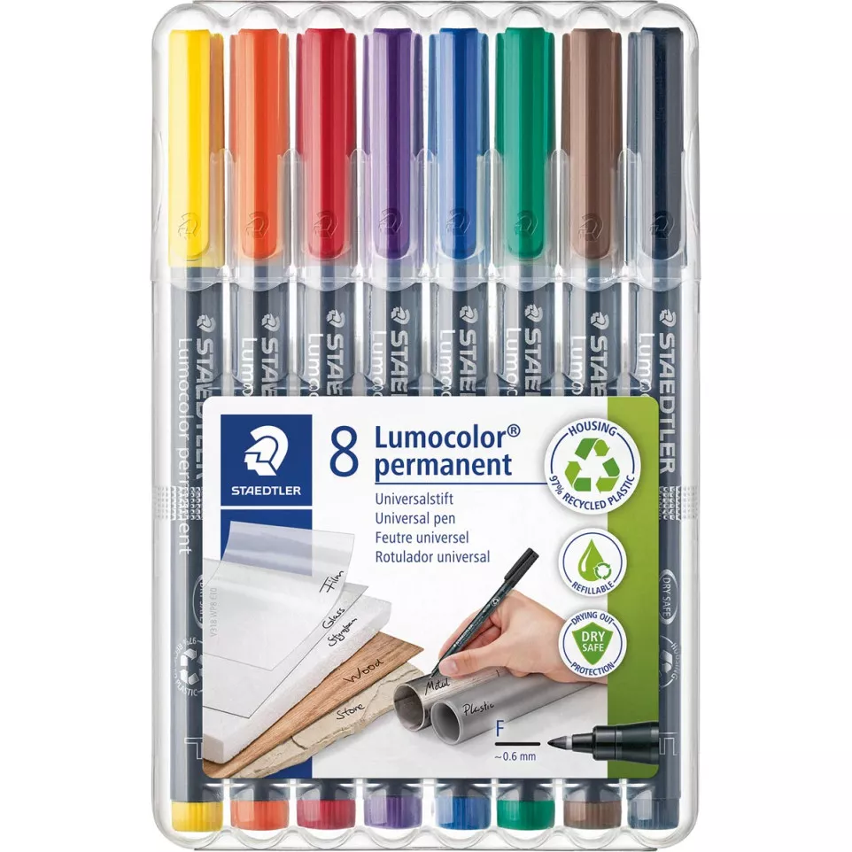 Staedtler Lumocoler 318, marqueur...