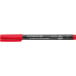 Staedtler Lumocolor 318, OHP-marker, permanent, 0,6 mm, rood