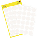 Avery Ronde etiketten diameter 18 mm, wit, 96 stuks