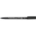 Staedtler Lumocolor 317, OHP-marker, permanent, 1,0 mm, zwart