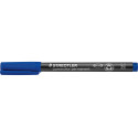 Staedtler Lumocolor 317, marqueur OHP, permanent, 1,0 mm, bleu