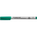 Staedtler Lumocolor 316, marqueur OHP, non permanent, 0,6 mm, vert