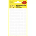 Avery Dennison Round Labels 12 mm Diameter White Pack of 270