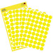 Avery Etiquettes ronds diamètre 12 mm, jaune, 270 pièces