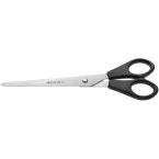 Westcott ciseaux, ft 17,1 cm, droite en gauche, bouts rond, inox, noir, blister de 1 pièce