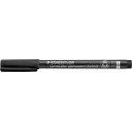 Staedtler Marqueur pour CD/DVD/BD Lumocolor, noir