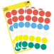 Avery Etiquettes ronds diamètre 18 mm, couleurs assorties, 96 pièces
