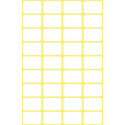 Avery Dennison White Labels Sheet 18 x 12 mm 216 pieces