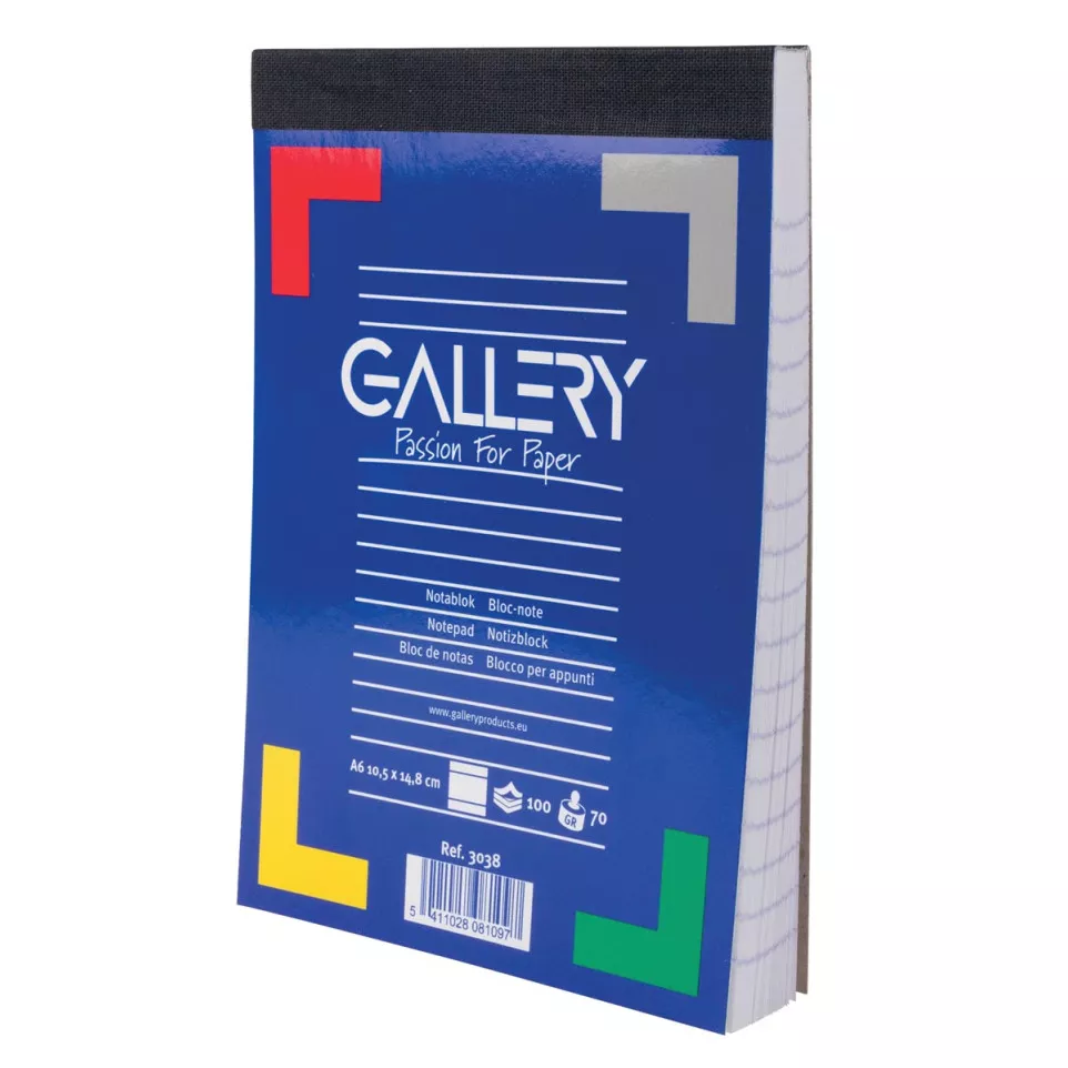 Gallery carnet de notes, ft A6,...