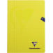 Clairefontaine schrift mimesys voor ft A4, 80 bladzijden, kaft in PP, geruit 10 mm, geassorteerde kleuren