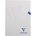 Clairefontaine Mimesys A4 Notebook 80 Pages Polypropylene Cover 10 mm Squared Assorted Colours