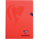 Clairefontaine Mimesys A4 Notebook 80 Pages Polypropylene Cover 10 mm Squared Assorted Colours