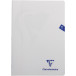 Clairefontaine schrift mimesys voor ft A4, 80 bladzijden, kaft in PP, geruit 4 x 8, geassorteerde kleuren