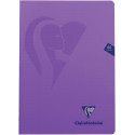 Clairefontaine Mimesys A4 Notebook, 80 Pages, Polypropylene Cover, 4 x 8 Grid, Assorted Colors