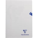 Clairefontaine schrift mimesys voor ft A4, 80 bladzijden, kaft in PP, gelijnd, geassorteerde kleuren