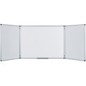 Bi-Office magnetisch whiteboard trio ft 150 x 100 cm