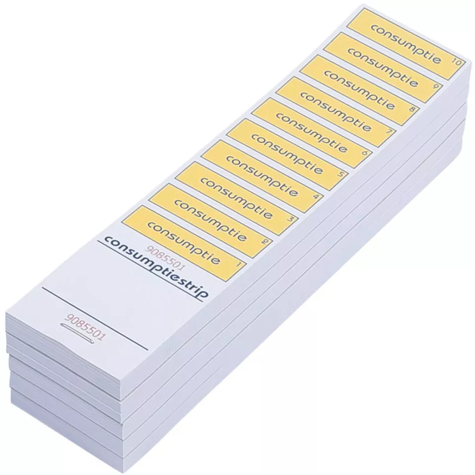 Consumption Ticket Rolls
