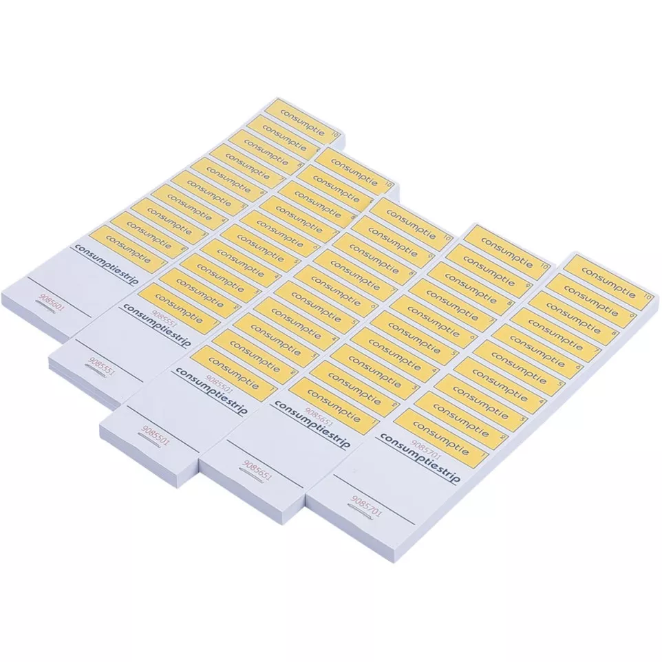 Consumption Ticket Rolls