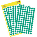 Avery Round Labels 8 mm Diameter Green 416 Pack