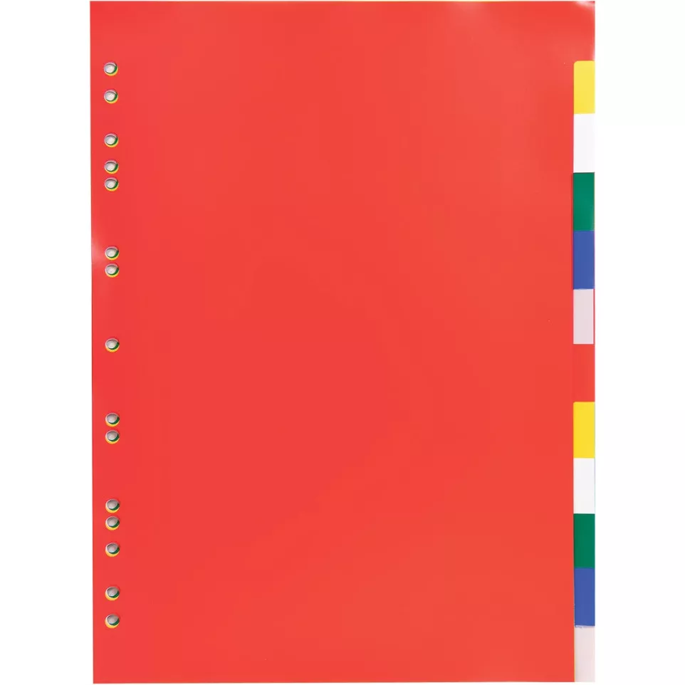 Exacompta A4 Polypropylene Dividers...