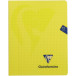 Clairefontaine schrift mimesys voor ft A5, 72 bladzijden, kaft in PP, geruit 4 x 8, geassorteerde kleuren