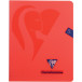 Clairefontaine schrift mimesys voor ft A5, 72 bladzijden, kaft in PP, geruit 4 x 8, geassorteerde kleuren