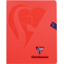 Clairefontaine Mimesys A5 Notebook, 72 Pages, Polypropylene Cover, Ruled, Assorted Colors