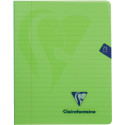 Clairefontaine schrift mimesys voor ft A5, 72 bladzijden, kaft in PP, gelijnd, geassorteerde kleuren