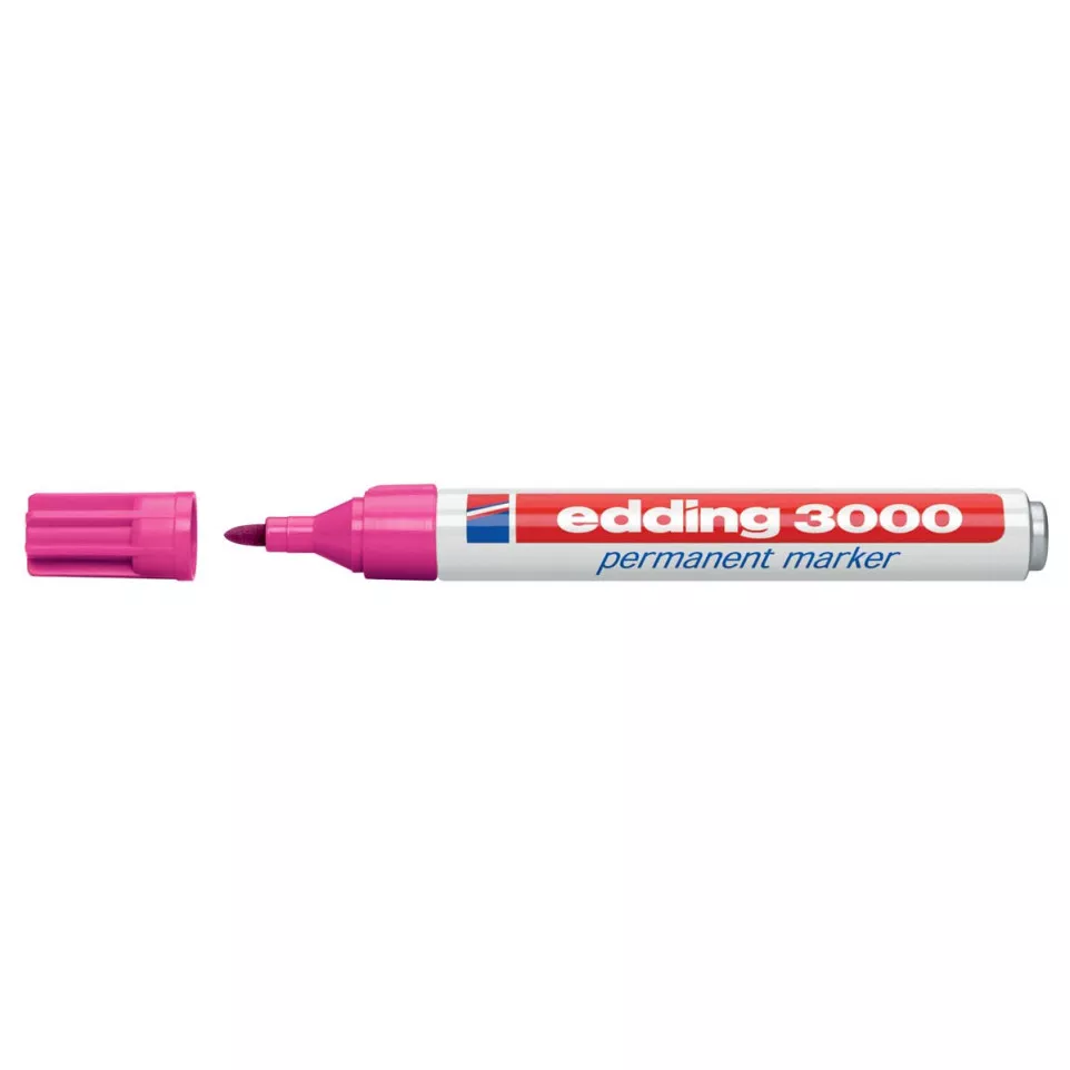 Edding marqueur permanent 3000 rose