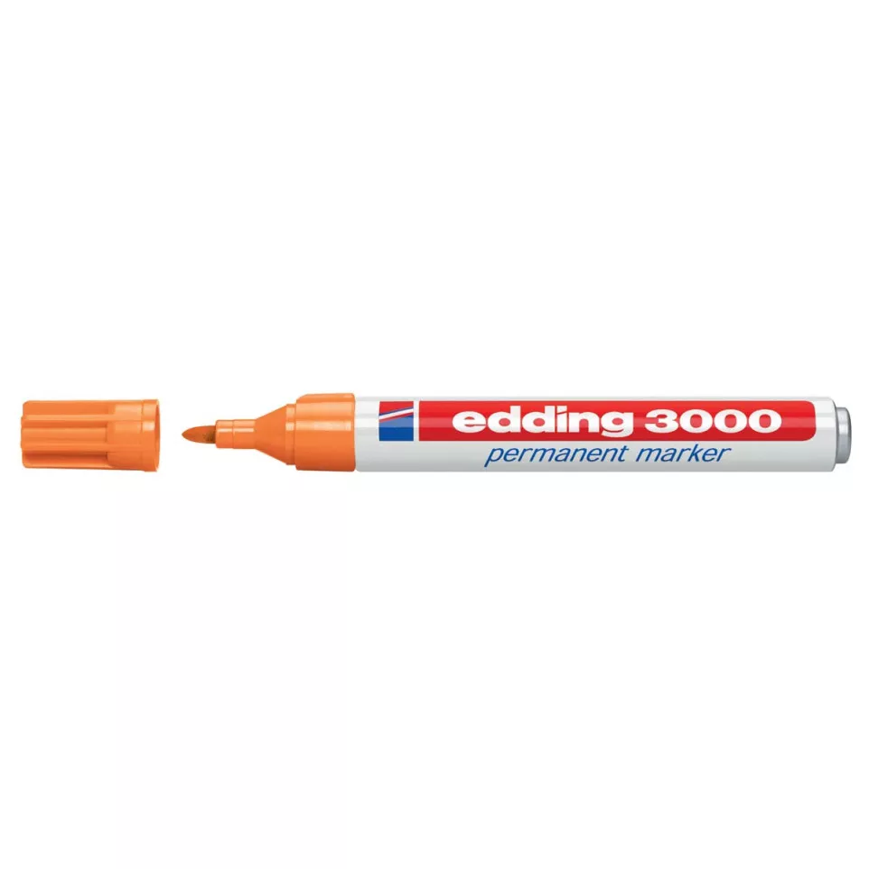 Edding permanent marker 3000 oranje