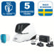 Rapid R5050e Electric Stapler, 50 Sheets, White and Black