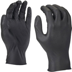 Nitril wegwerphandschoenen met grip Milwaukee 8/M / 50pce