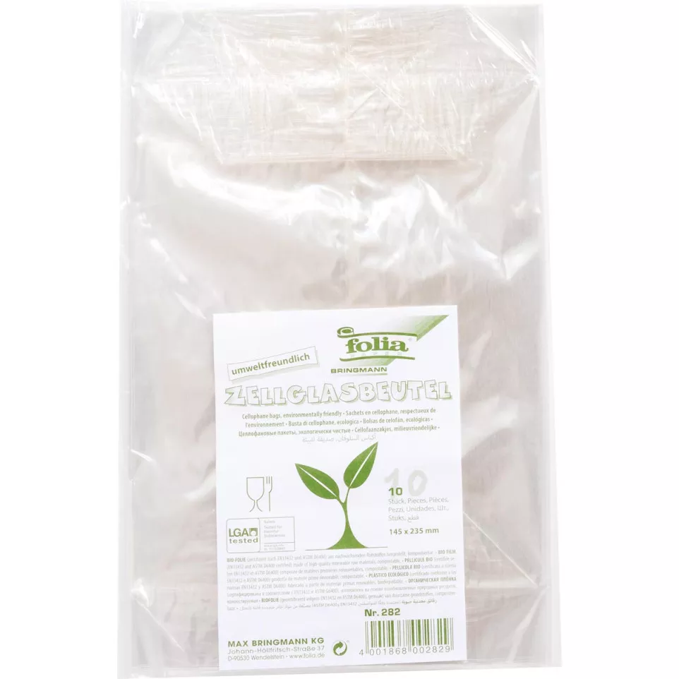 Folia sachets cellophane, ft 145 x...