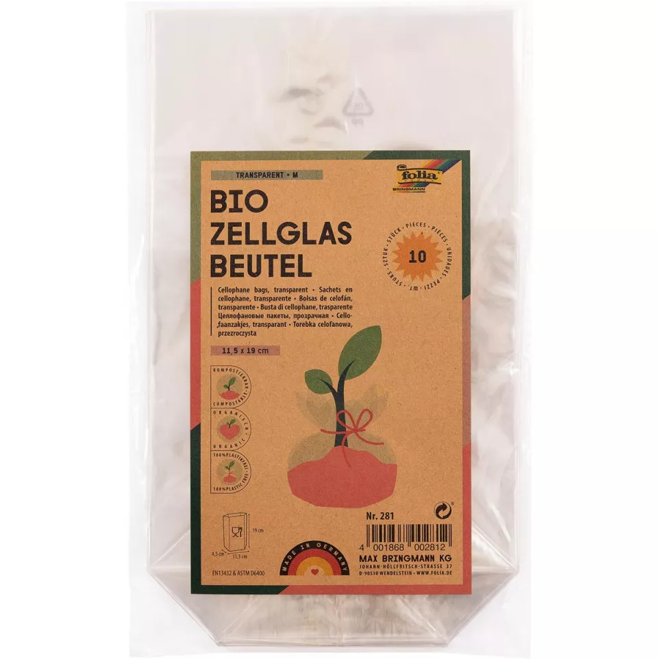 Folia cellofaanzakjes, ft 115 x 190...