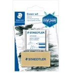 Staedtler Eraser Set, Soft and Special Erasers, 2 Piece Blister Pack