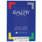 Gallery étiquettes blanches...