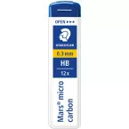 Staedtler Mars Micro Mechanical Pencil Leads 0.3 mm HB Pack of 12