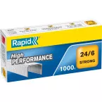 Rapid Nietjes 24/6, gegalvaniseerd, strong, doos van 1.000 nietjes