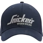 Snickers 9041 Navy Logo Cap per Piece