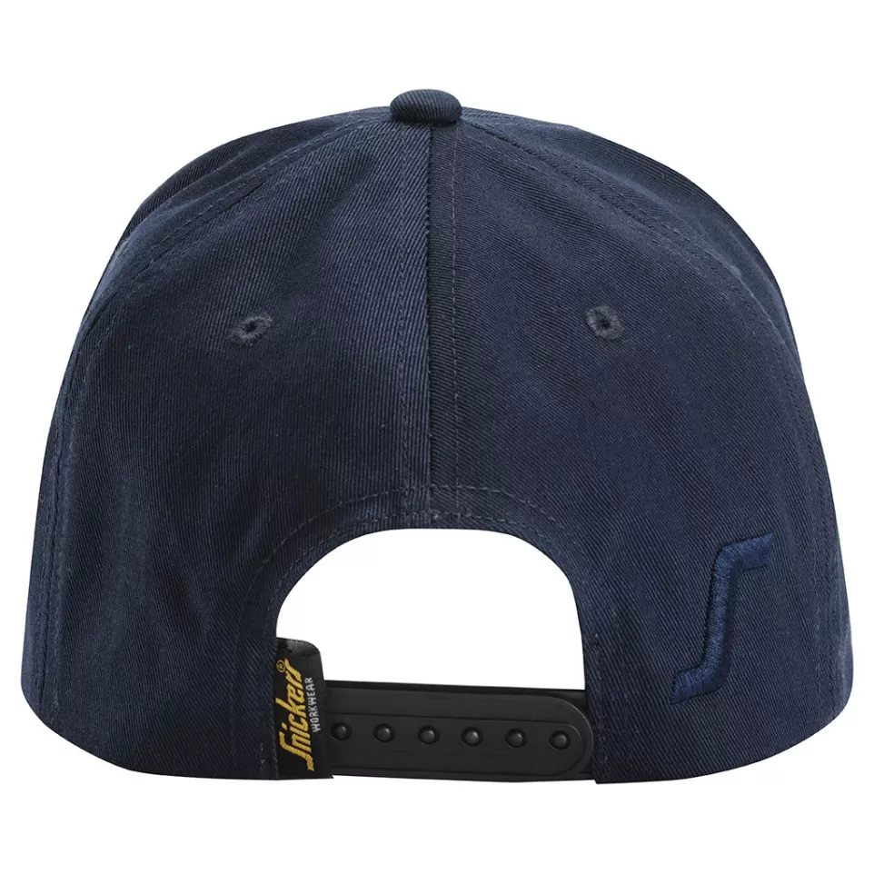 Snickers 9041 Navy Logo Cap per Piece