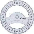 Maped Geometric 360° Protractor 12 cm