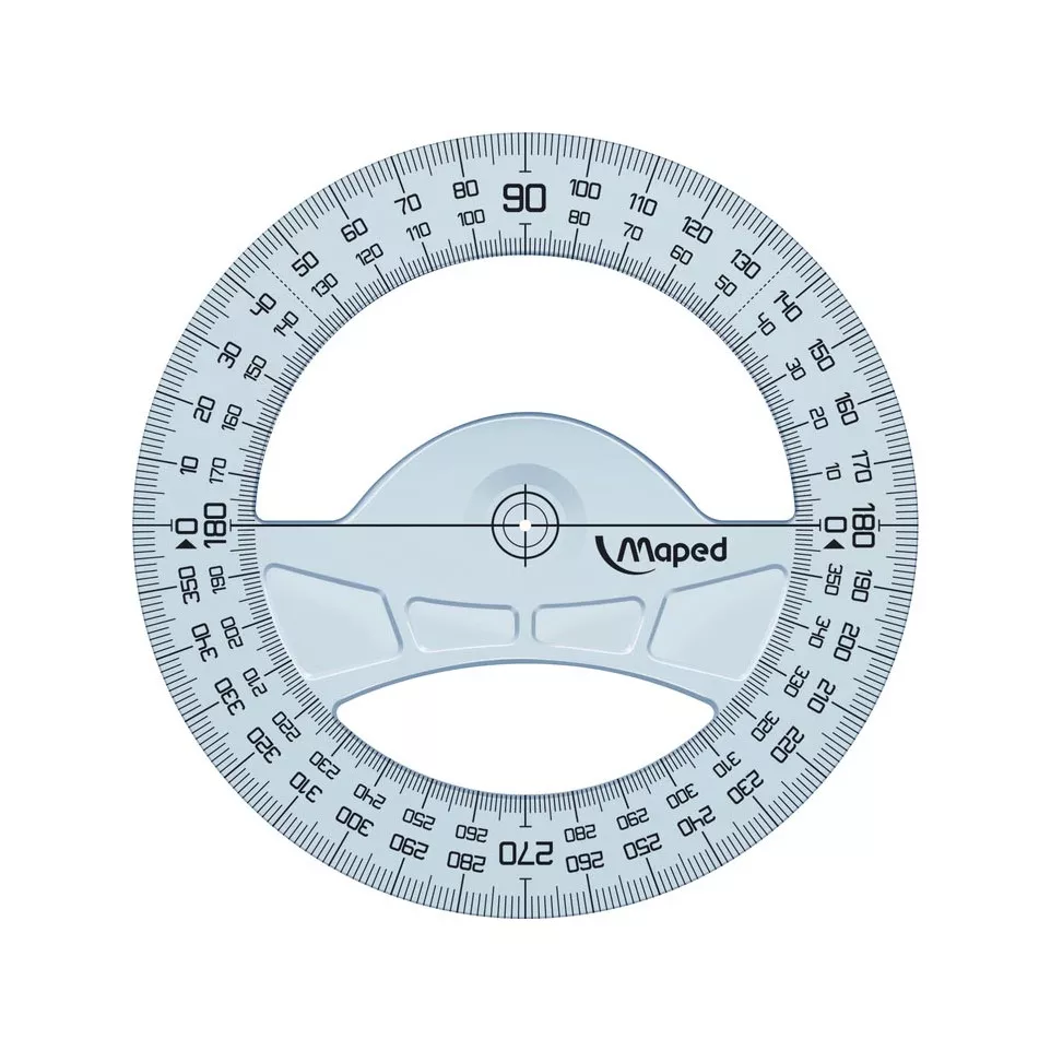 Maped rapporteur Geometric 360°, 12 cm