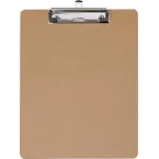 MAUL klemplaat Basic, hardboard karton, A4 staand, bruin