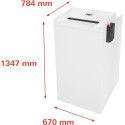 HSM PURE 740 Max destructeur de documents, 4,5 x 30 mm