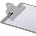 MAUL klemplaat Steel geheel RVS, ook de klem, A4 staand