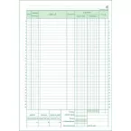 Exacompta Cash Receipt Duplicate Book A4 French 50 Sets