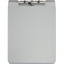 MAULcase A4 Aluminum Portrait Clipboard with Storage Compartment, Bottom Hinge