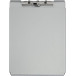 MAULcase A4 Aluminum Portrait Clipboard with Storage Compartment, Bottom Hinge