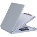 MAULcase A4 Aluminum Portrait Clipboard with Storage Compartment, Bottom Hinge