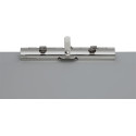 MAULcase A4 Aluminum Portrait Clipboard with Storage Compartment, Bottom Hinge
